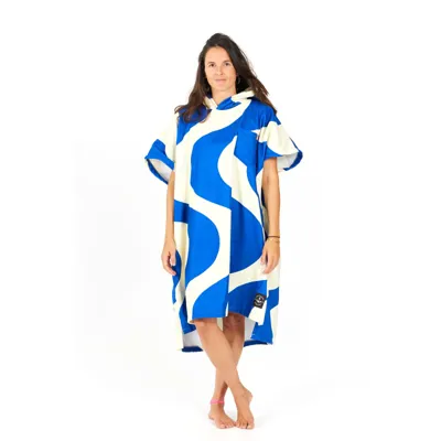 Poncho swim Club - ONDULATIONS - BLUE