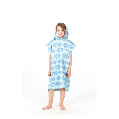 Poncho Teenie - Square Fish