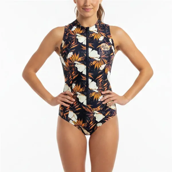Ženske kopalke Paulina Sabioncello Tropical Rust