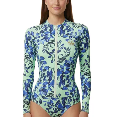 Ženske kopalke Paulina Sabioncello Blue Leaf
