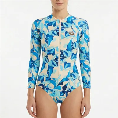 Ženske kopalke Paulina Sabioncello Blue Swirl